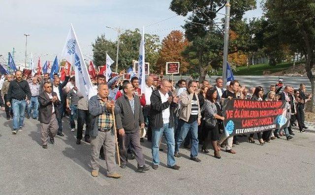 Ankara’daki Terör Saldırı Konya’da Protesto Edildi