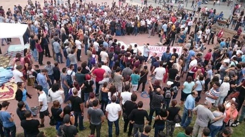 Ankara&rsquo;daki Saldırı Antalya&rsquo;da Da Protesto Edildi