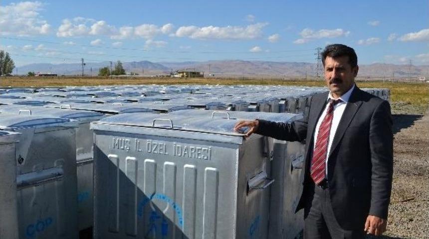 Muş&rsquo;ta &Ccedil;&ouml;p Toplama Hizmeti Verilen K&ouml;y Sayısı Artıyor