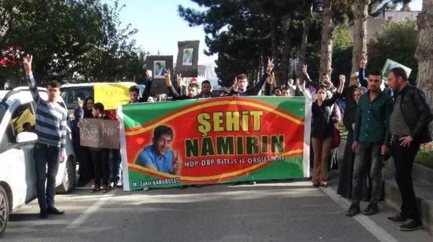 Ankara Katliamı Tatvan’da Kınadı