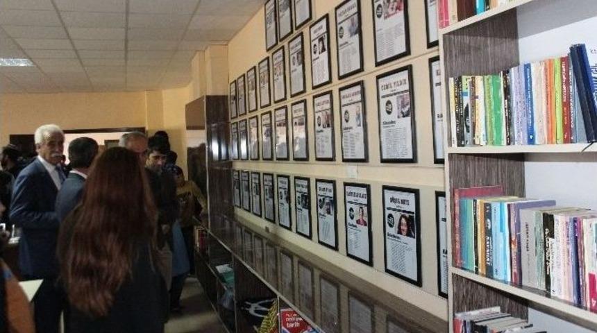 Suru&ccedil;&rsquo;ta &Ouml;lenlerin Anısına K&uuml;t&uuml;phane A&ccedil;ıldı