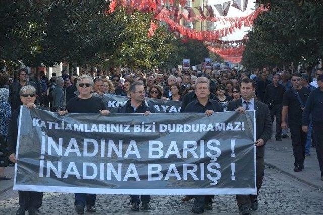 Balıkesir’de Terör Saldırısına Tepki Yürüyüşü