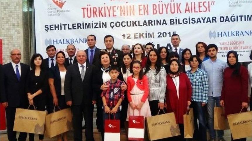 Şehit &Ccedil;ocuklarına Bilgisayar