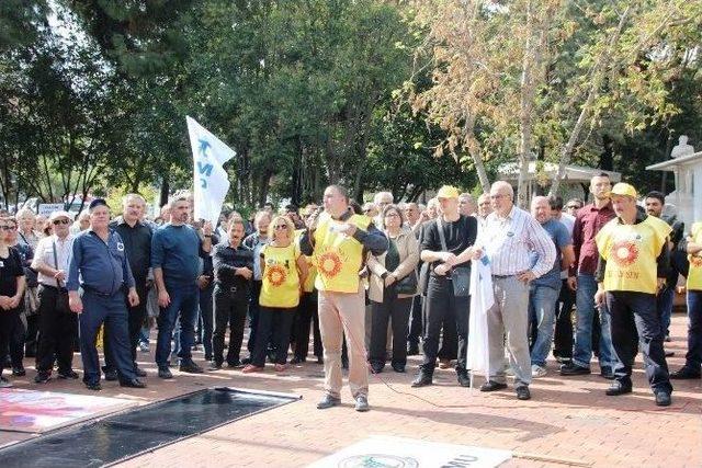 Ankara’daki Terör Saldırısı Tekirdağ’da Protesto Edildi