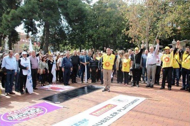 Ankara’daki Terör Saldırısı Tekirdağ’da Protesto Edildi