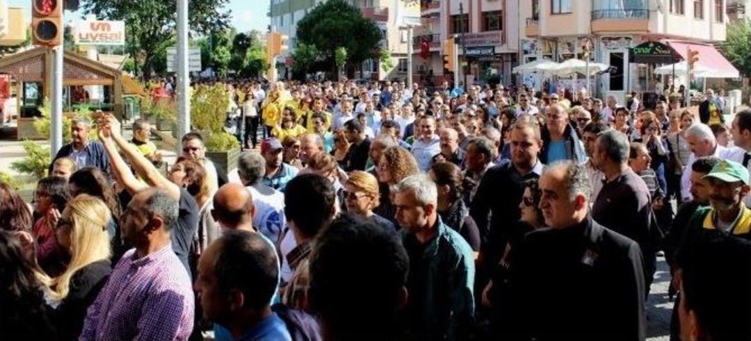 &Ccedil;anakkale&rsquo;de Ter&ouml;r Saldırısına Tepki Y&uuml;r&uuml;y&uuml;ş&uuml;