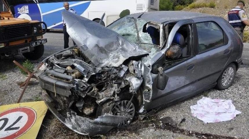 Muğla&rsquo;da Kaza: 1 &Ouml;l&uuml;