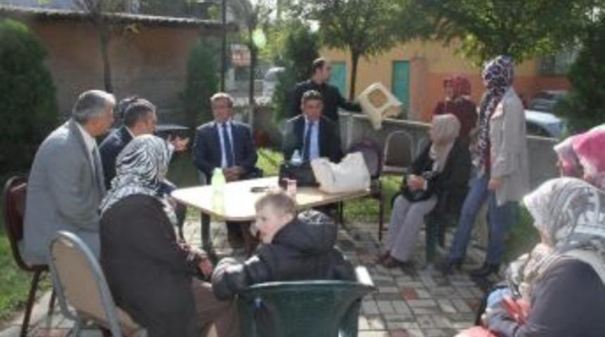 Başkan Akcan&rsquo;dan &Ouml;zel Eğitim Uygulama Merkezi&rsquo;ne Ziyaret