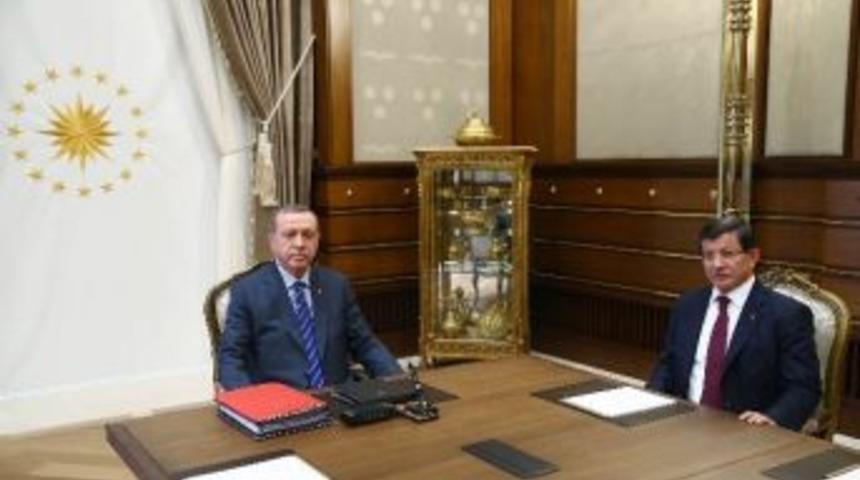 Cumhurbaşkanı Erdoğan, Başbakan Davutoğlu&rsquo;nu Kabul Etti