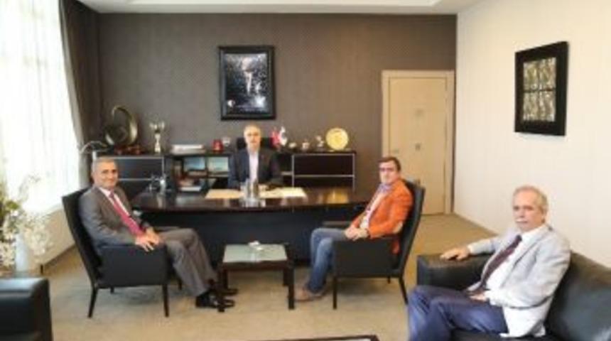 Başkan Tekinalp&rsquo;ten Satso&rsquo;ya İade-i Ziyaret