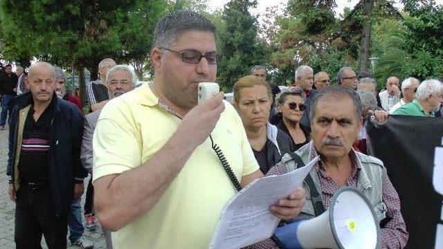 Akçakoca’da Bombalama Olayı Protesto Edildi