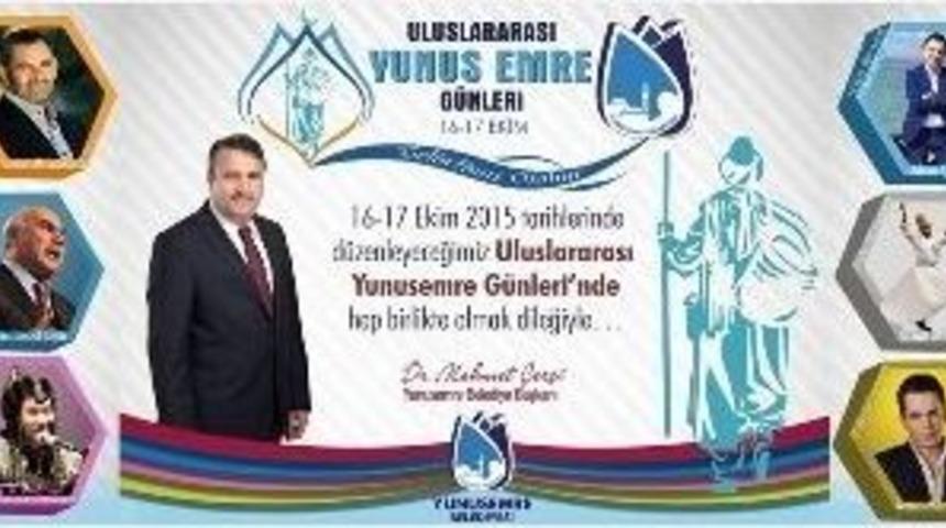 Uluslararası Yunus Emre G&uuml;nlerine Sanat&ccedil;ı Akını