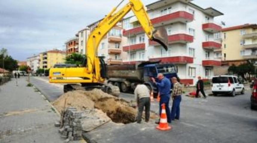 L&uuml;leburgaz&rsquo;da İ&ccedil;me Suyu Ana Hat Yenileme &Ccedil;alışmaları
