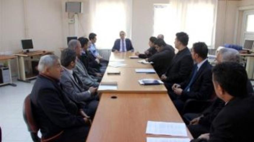 Sincik&rsquo;te Kurum M&uuml;d&uuml;rleri Toplantısı Yapıldı