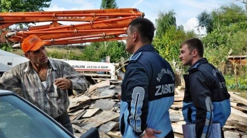 S&uuml;leymanpaşa Belediyesi&rsquo;nden İnşaatlara Sıkı Denetim