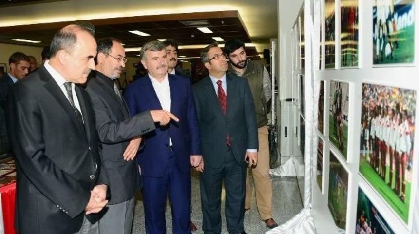 Milli Takım Sergisi, B&uuml;y&uuml;kşehir Torku Arena&rsquo;da A&ccedil;ıldı