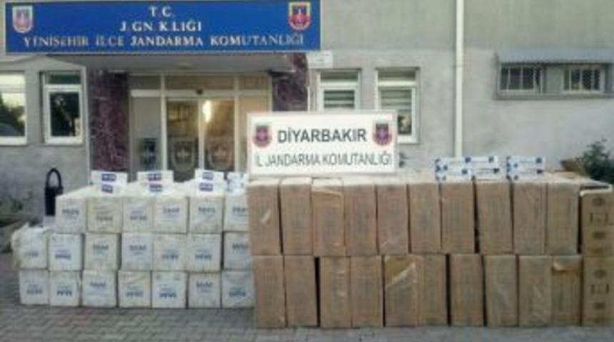 Diyarbakır&rsquo;da 51 Bin 670 Paket Ka&ccedil;ak Sigara Ele Ge&ccedil;irildi