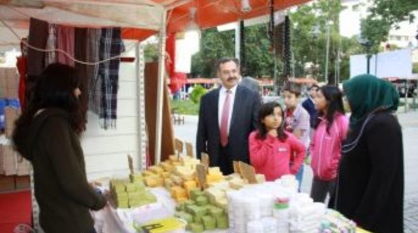 Engelliler Yararına Y&ouml;resel &Uuml;r&uuml;nler Fuarı A&ccedil;ıldı