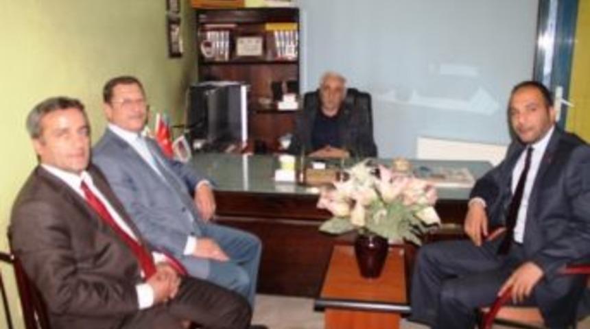 Saadet Partili Adaylardan Gazeteciler Cemiyetine Ziyaret