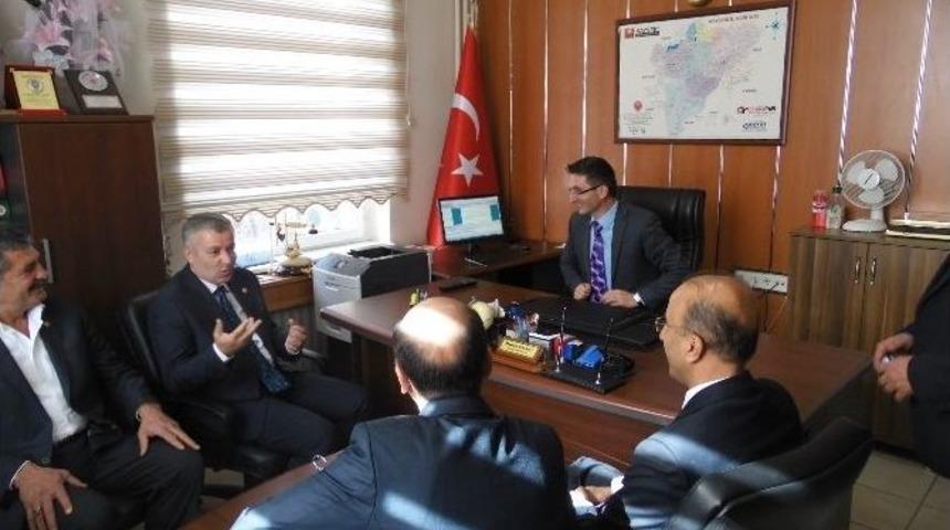 Chp Heyeti B&uuml;nyan Adliyesini Ziyaret Etti