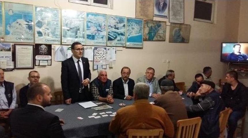 Chp &Ccedil;anakkale Milletvekili Adayı Can, Se&ccedil;im &Ccedil;alışmalarına Devam Ediyor