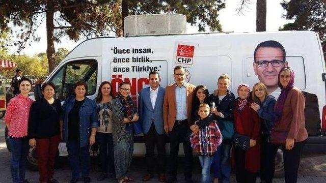 Chp Çanakkale Milletvekili Adayı Can, Seçim Çalışmalarına Devam Ediyor