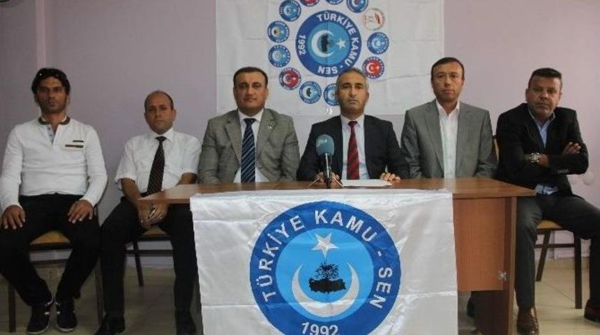 T&uuml;rkiye Kamu-sen&rsquo;den Ter&ouml;r Ter&ouml;re Tepki