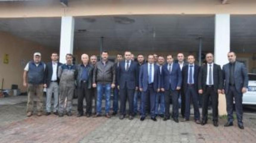 Başkan Toltar Garaj Personeliyle Bir Araya Geldi