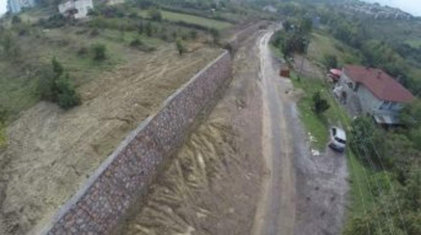 Başiskele Serim Sokağa Taş Duvar