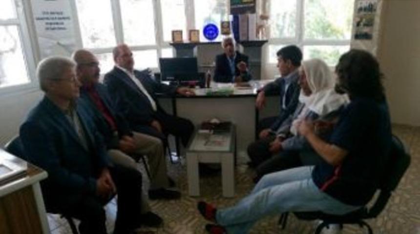 Chp&rsquo;li Ers&ouml;z, Ceylanpınar Gazeteciler Derneği&rsquo;ni Ziyaret Etti