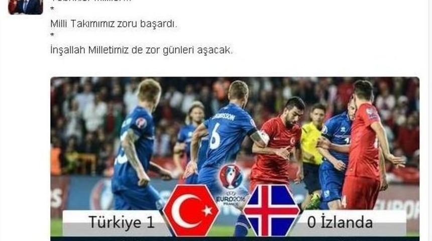 Kayseri Protokol&uuml;nde Milli Sevin&ccedil;