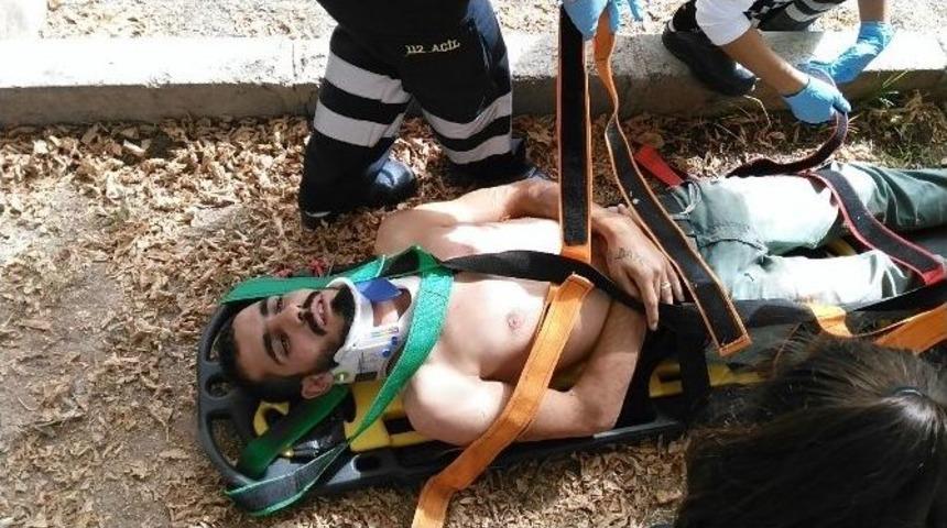 Ş&uuml;phelinin Cezaevi Girişinde Ka&ccedil;ma Girişimi Başarısız Oldu