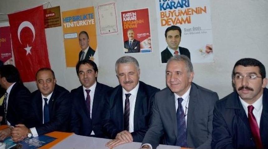 Ak Parti Sarıkamış&rsquo;ta Se&ccedil;im B&uuml;rosu A&ccedil;tı