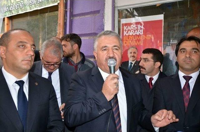 Ak Parti Sarıkamış’ta Seçim Bürosu Açtı