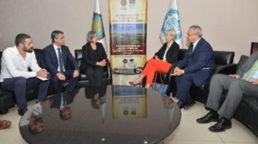 Abd Başkonsolosu&rsquo;ndan B&uuml;y&uuml;kşehir Belediyesi&rsquo;ne Ziyaret