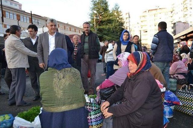 Ak Parti Trabzon Milletvekili Adayları Günnar Ve Cora’nın Seçim Gezileri Sürüyor