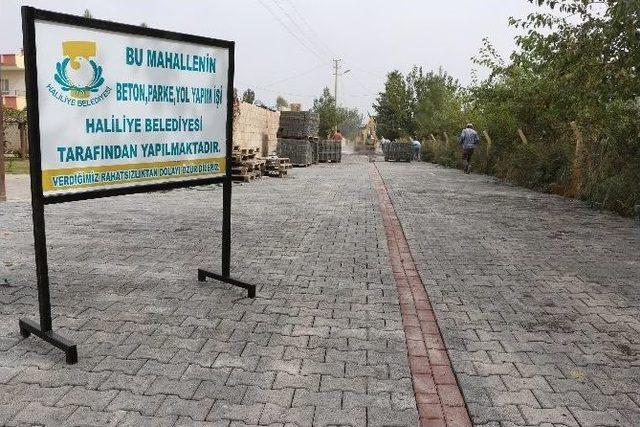 Haliliye Belediyesi’nden Kısas Mahallesi’nde Hummalı Çalışma