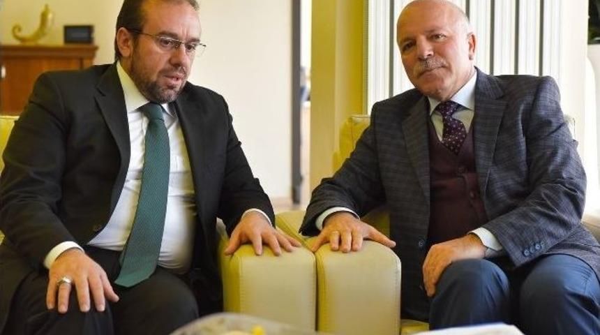 İl M&uuml;ft&uuml;l&uuml;ğ&uuml; Ve Din G&ouml;revlileri Derneği&rsquo;nden Sekmen&rsquo;e Ziyaret