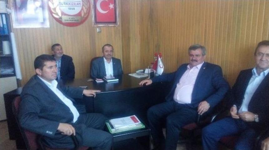 Faruk &Ccedil;aturoğlu Alaplı&rsquo;da Bazı Dernekleri Ziyaret Etti