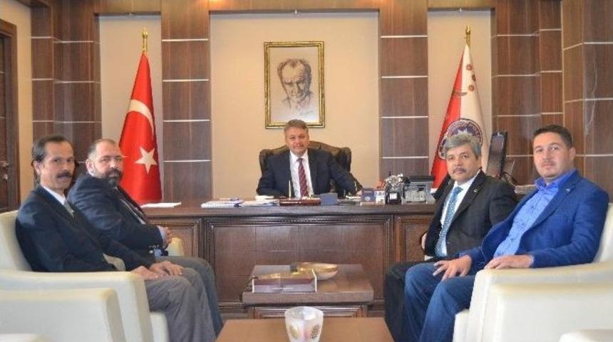 Bbp&rsquo;den Emniyet M&uuml;d&uuml;r&uuml; Şahin&rsquo;e Ziyaret