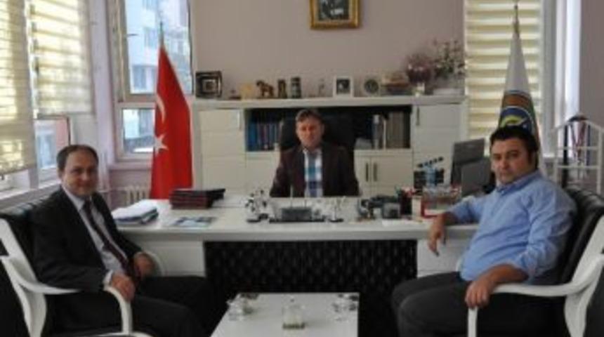 Malkara Kaymakamı Altın&rsquo;dan Belediye Başkanı Yurdakul&rsquo;a Nezaket Ziyaret