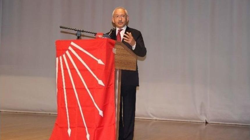 Kılı&ccedil;daroğlu&rsquo;ndan &Ouml;zeleştiri