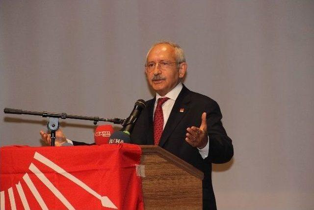 Kılıçdaroğlu’ndan Özeleştiri