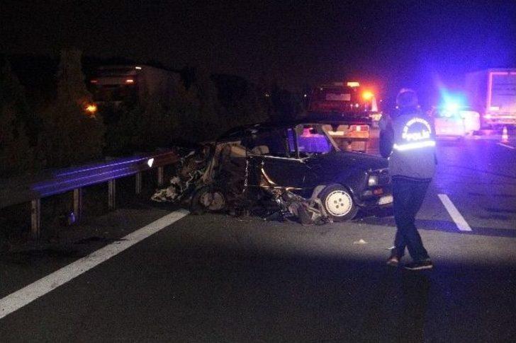 Aşırı Hız Ve Alkol Yine Can Aldı, 1 Ölü 1 Yaralı G2