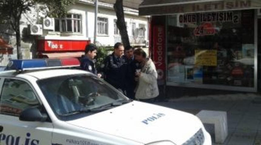 Kendisine Zarar Vermeye Kalkışan Şahsı Polis Engelledi