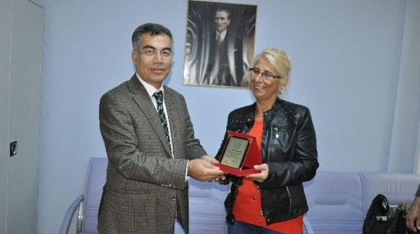 Haytap Bilecik Şubesine Teşekk&uuml;r Plaketi