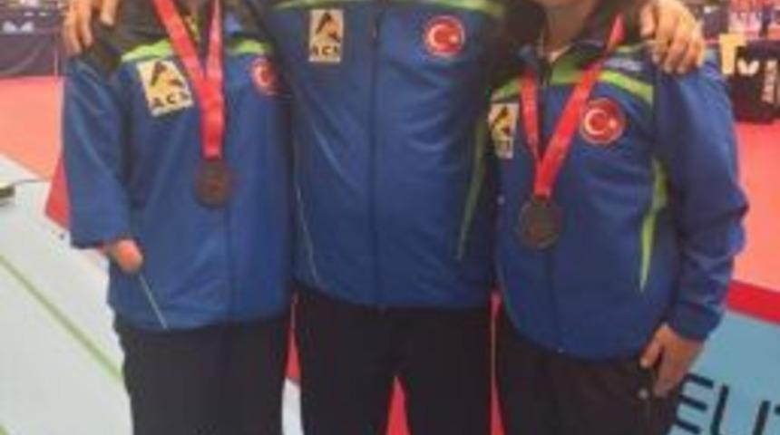 Hakkarili Sporcu Avrupa &Uuml;&ccedil;&uuml;nc&uuml;s&uuml; Oldu