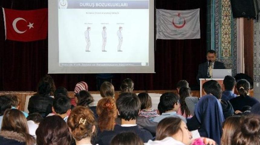 K&uuml;tahya&rsquo;da &rsquo;ergonomi Ve Duruş Bozuklukları&rsquo; Konulu Konferans