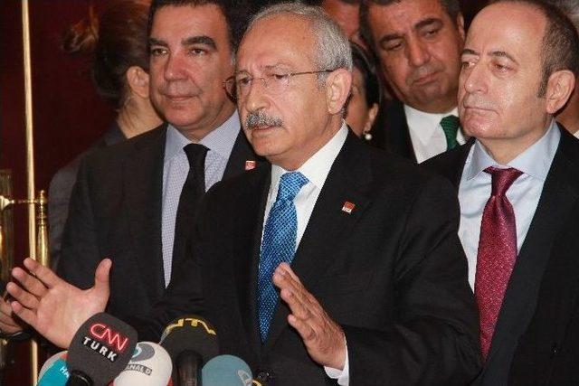 Kemal Kılıçdaroğlu: 