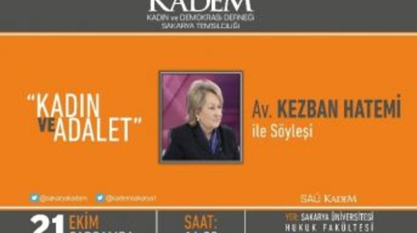 Kadem &lsquo;kadın Ve Adalet&rsquo; S&ouml;yleşisi D&uuml;zenleyecek